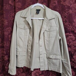 Rafaelle Khaki Jacket Size 12
